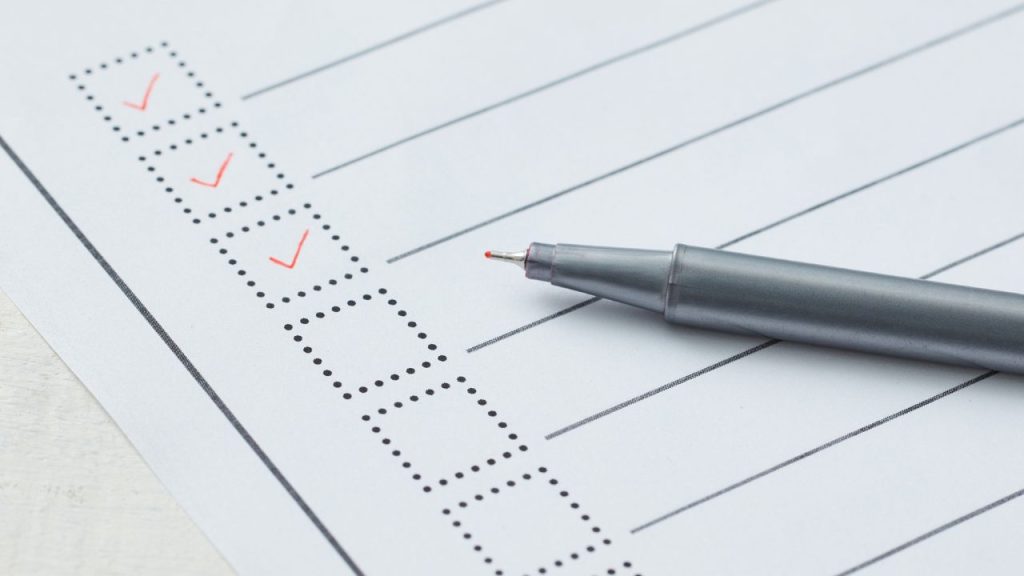 チェックリスト